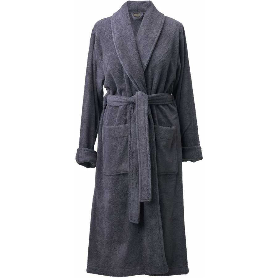 Aquanova London Bathrobe Graphite Naken Interiors